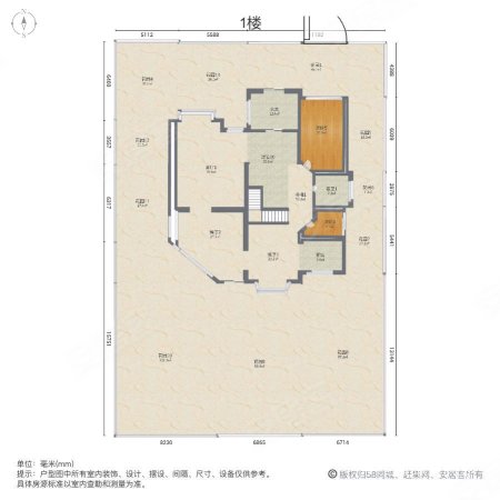 九郡弘别墅8室3厅5卫350.64㎡南北1595万