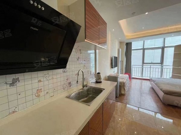 晋城城区兰花路红星公寓七岔口,红星公寓,电梯精装修拎包一室,停车