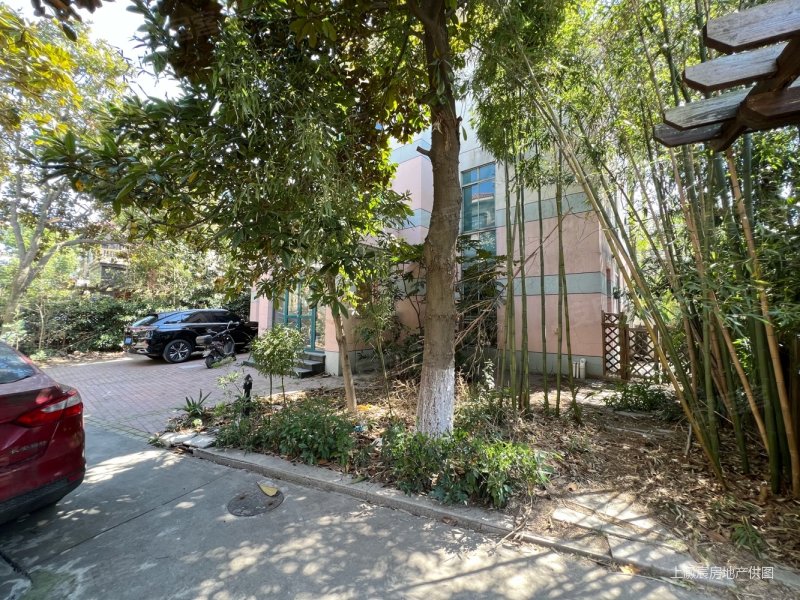 莘庄核心地段楼王大户型独栋别墅大花园在小区中央位置