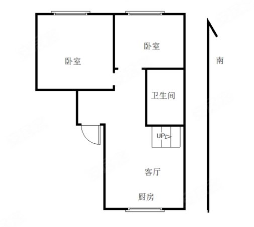 天和人家3室2厅1卫85.43㎡南北29万