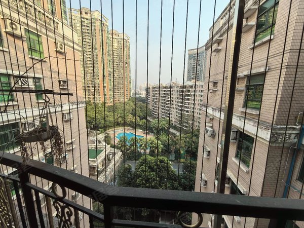 锦城花园 安静五房顶层复式带大露台 望花园 大型小区,越秀租房-广州