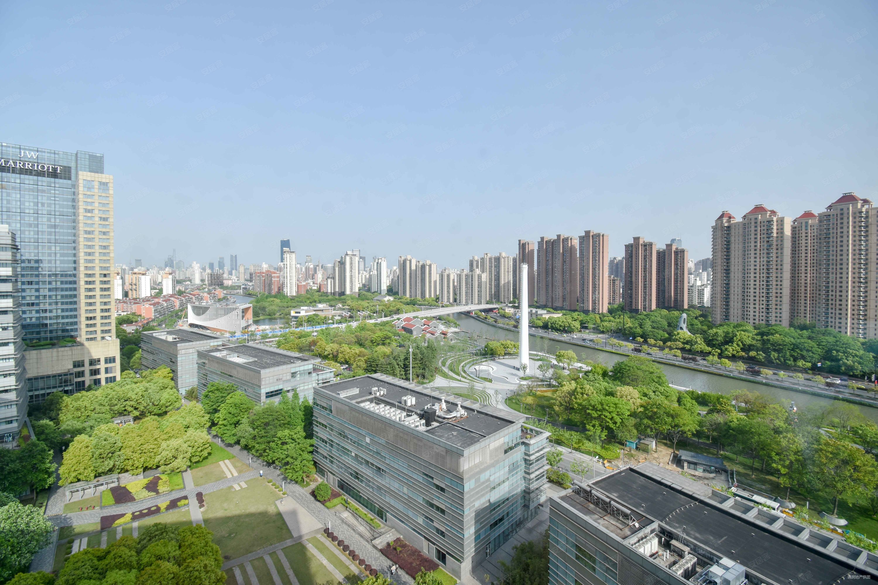 长风公园对面距离大悦城200米,精装一手公寓,北岸长风二手房,760万,3