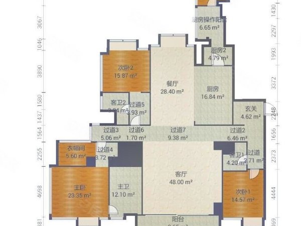 老北站租房,塔尖住宅 看陆家嘴 华侨城苏河湾 视野非常好,静安租房