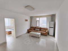 昌邑昌邑城区时代广场外国语学校附近三楼两室精装少住，带车位，长租价格可议出租房源真实图片