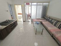 泰安岱岳粥店街道靠万达财金大厦！王府花园！ 精装两室！ 南北通透 拎包入住！出租房源真实图片