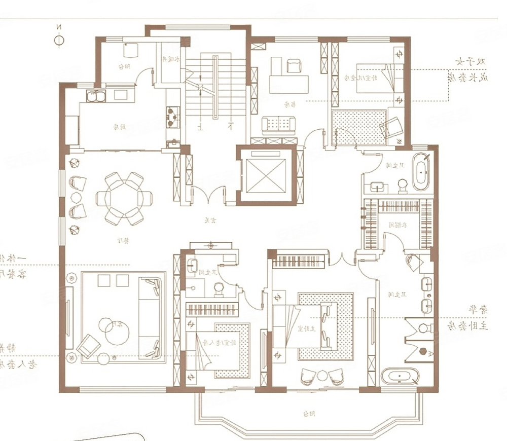 正弘瓴 235平精装大4房 诚心出售 带2车位1储藏间
