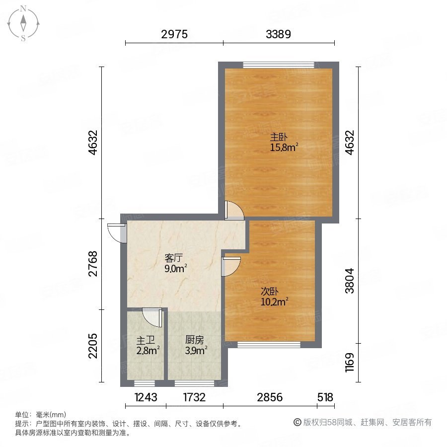 大同柳港园B区户型图图片