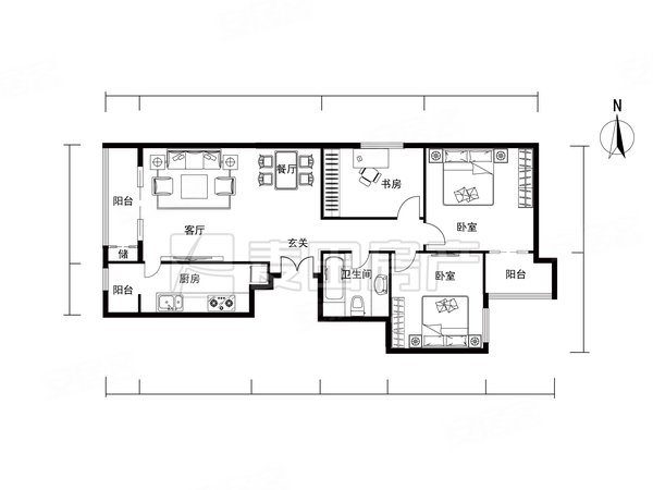 【多图】紫金长安,五棵松租房,3室2厅 紫金长安,海淀租房-北京58安居