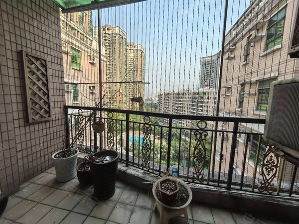 锦城花园 安静五房顶层复式带大露台 望花园 大型小区,越秀租房-广州