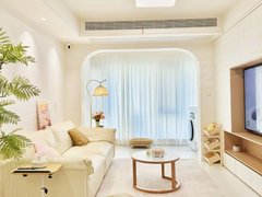 唐山路北火车站首租！奶油风 新天地美域精装两居室配套齐全拎包入住诚心出租出租房源真实图片