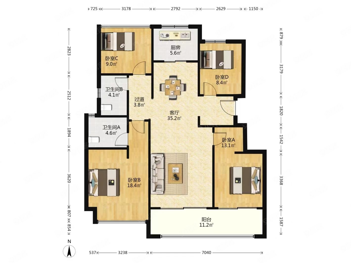 荣安翡翠半岛电梯房中间楼层采光好产权清晰配套齐全