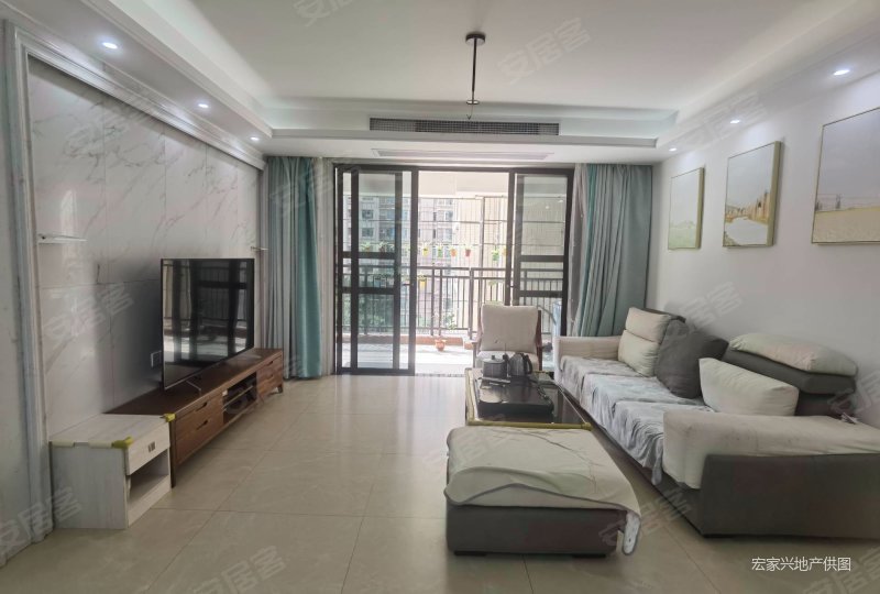 隆生皇冠花园126平122万 可拎包入住 购物方便南北通