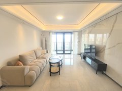 海口秀英秀英大道招商局滨海大道玖悦台滨海幸福里招商雍华府精装三房两厅拎包入住出租房源真实图片