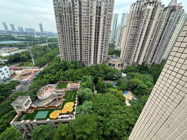 广州天河珠江新城东珠光新城御景太酷啦潭村地铁上御景南向大两房看