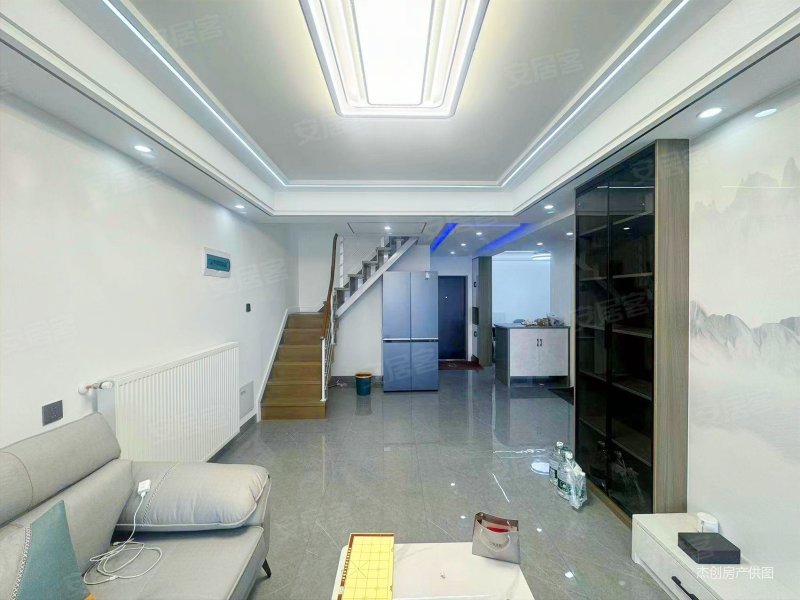 祥和公馆精装修品牌家电家具未住过99平拎包入住密码锁