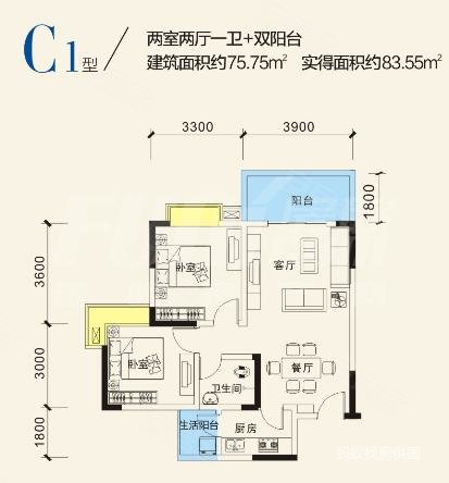 水城印象 精装好房 电梯房 中间好楼层 南北通透