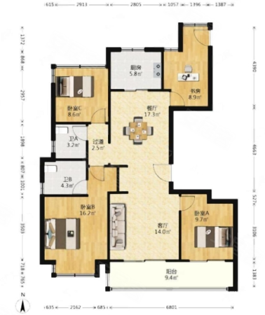 上湖城章二期看明湖东边看河次新小区商品房