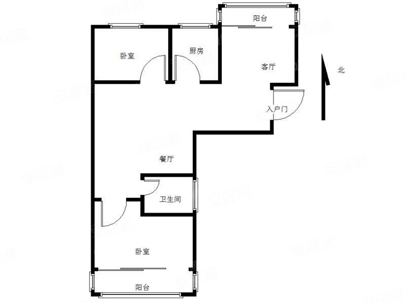 香江生态丽景户型图图片