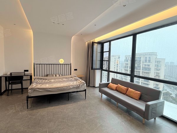 苏州吴中郭巷泰禾金尊府近立讯 格林公园1室1厅1卫 南北通透 精装修 配套齐全出租房源真实图片