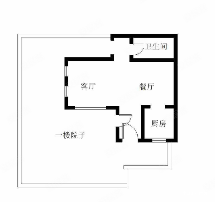 美好紫蓬山壹号西边户大院子前排 视野好 位置安静采光足空气好
