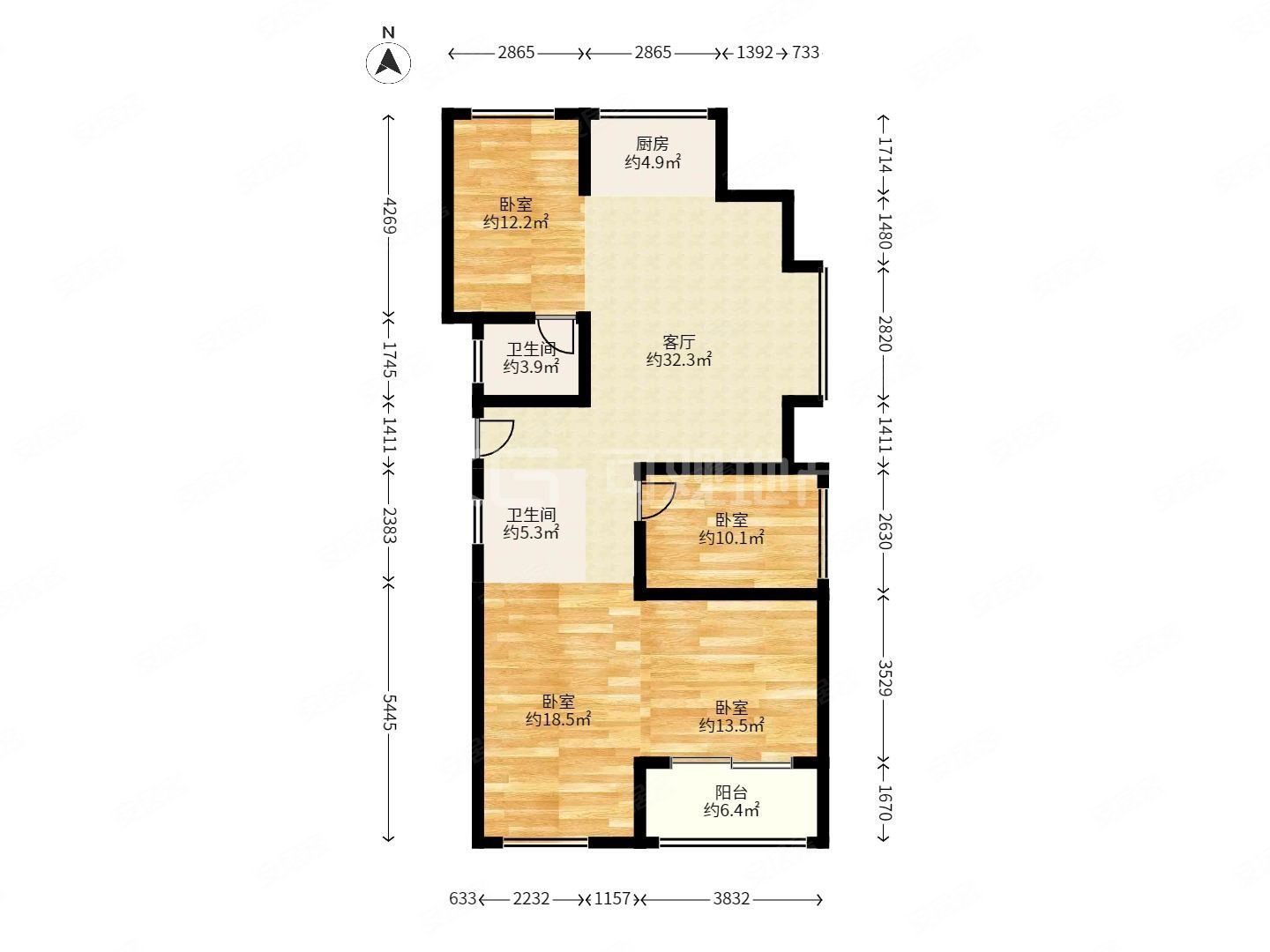 融信双杭城别院 端头4房 满2年 看房有钥匙