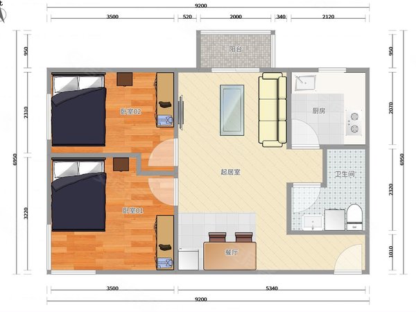 北京通州次渠次渠嘉园一区次渠嘉园一区精装两居室 紧邻地铁 菜市场