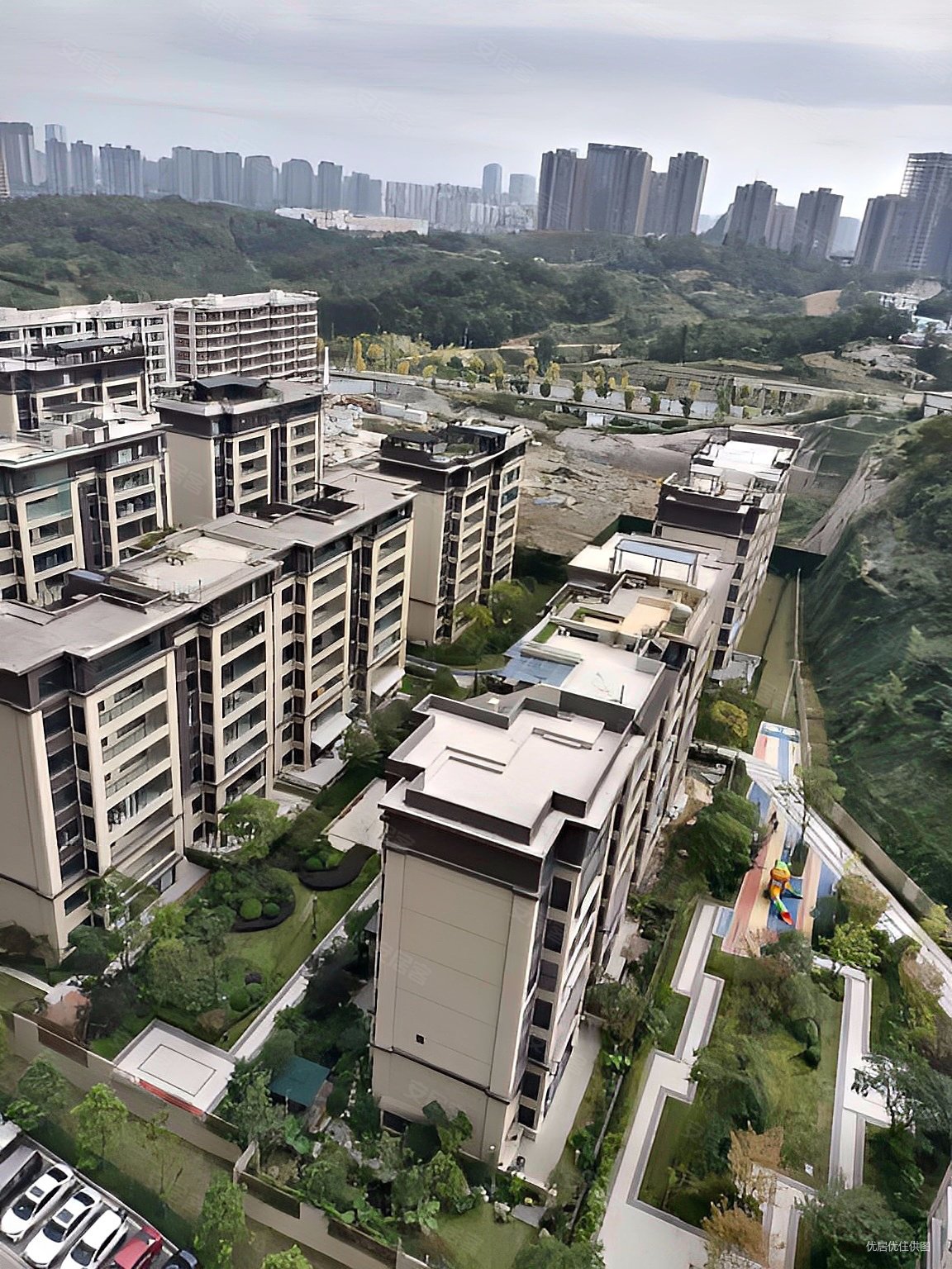 观山湖区央企楼盘 房 现房跃层 户型多变 采光好得房率高,保利大国璟