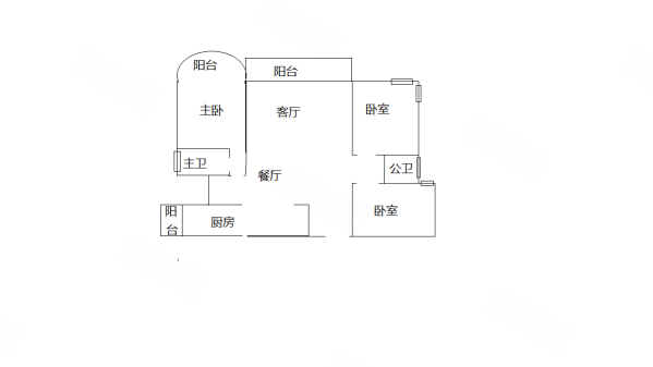 宝新华庭3室2厅2卫153㎡西南280万