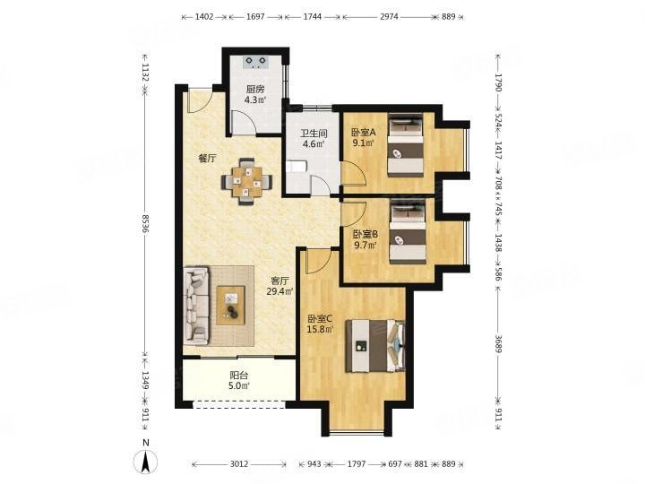 花园路地铁口22年现房 孩子不在郑州发展 降价急售 农科路,泰山誉景