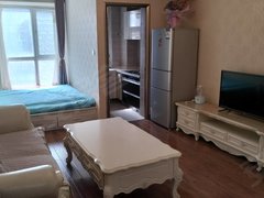 巴音郭楞库尔勒新市区塔河明城电梯高层单身公寓一室一厅精装修家具家电齐全可按月付出租房源真实图片