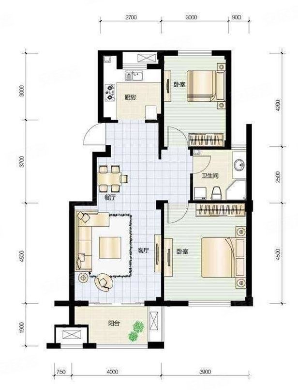 城投伴山居精装两居室带电梯好楼层含车位和地下室cbd核心位置