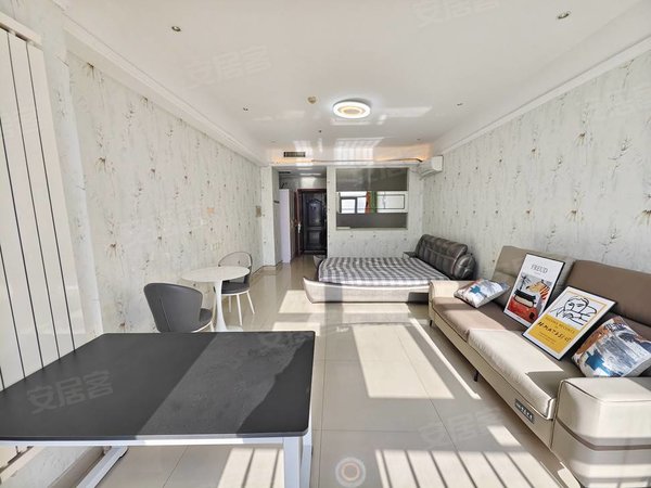 包头昆都仑包百都市豪庭(商住楼)都市豪庭公寓 精装修   一室一厅 家具家电齐全 拎包入住出租房源真实图片