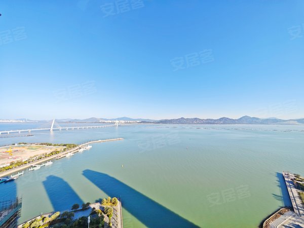 蛇口租房,半岛城邦三期 五室平层 豪华装修一线海景 云端之上 自在