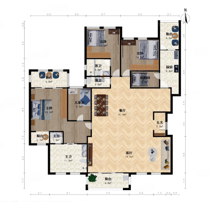 花园洋房不靠高架 对着足球场 前后花园 边套户型 诚意出售