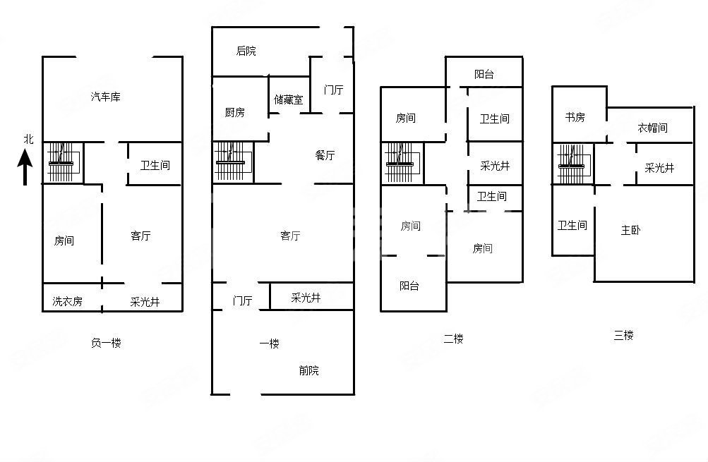 美好易居城香榭(别墅)6室2厅3卫253㎡南北560万