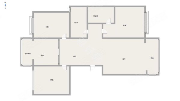 秀水苑3室2厅2卫160㎡南北142万