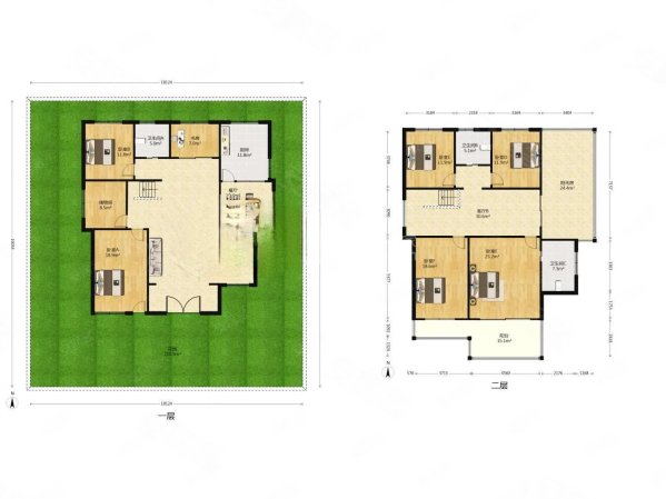 1000平,江南明珠苑(别墅)二手房,2680万,6室2厅,5卫,307平米-昆山安居