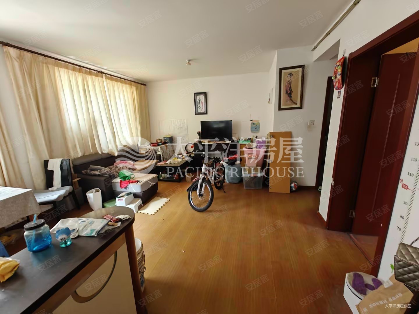 有电梯 大两房 南北通透 商品住宅 精装可拎包入住,明中龙祥家园二手