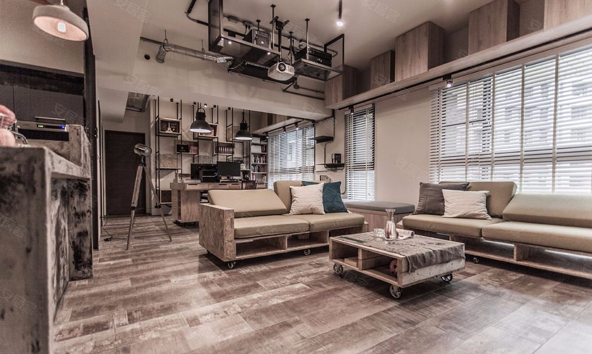 风格工业风住宅这样装修保证潇洒又耐看
