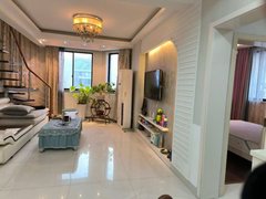 如皋如皋文峰城市广场文峰城市广场大润发附近 金九华府 电梯复式 精装修  拎包入住出租房源真实图片