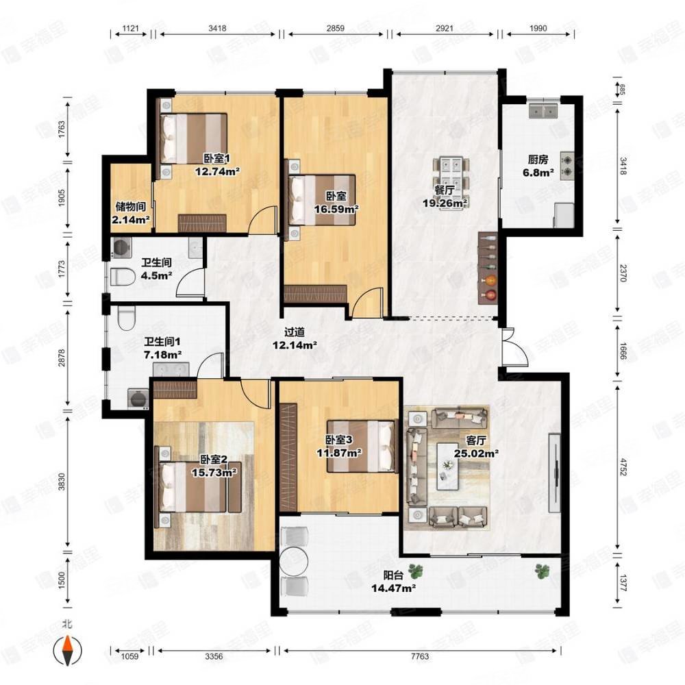 急售急售买到值值永亨海港城154平只要123万