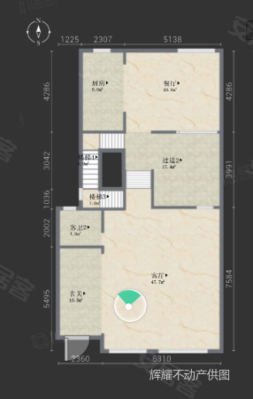 印象外滩(别墅)6室3厅4卫275㎡南2000万