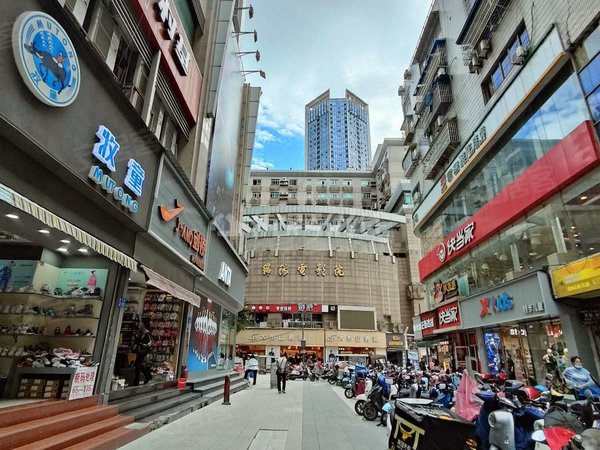 绵阳涪城临园口金和大厦市中心 人民公园电梯两室 高楼层 家电齐全!