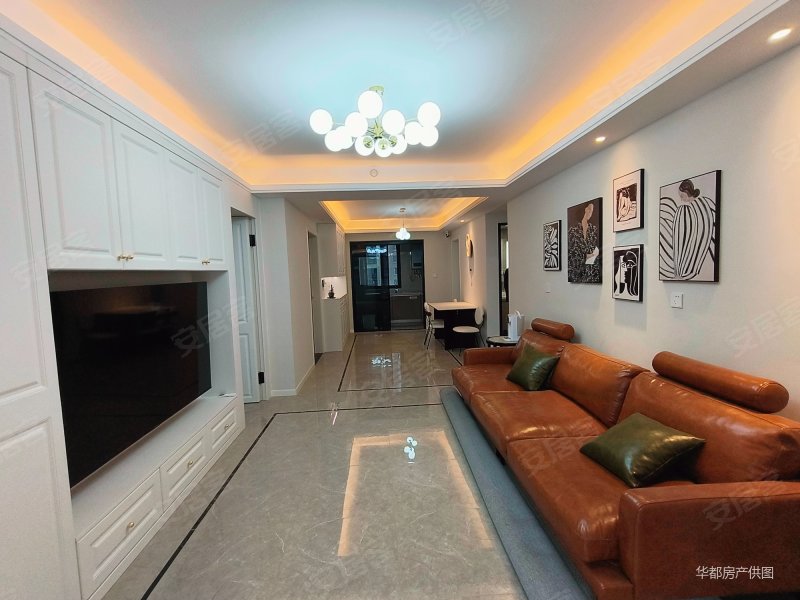 飞机户型,绿地莫兰迪公馆二手房,125万,3室2厅,2卫,118平米-徐州安居