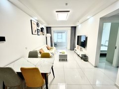 南京浦口江浦街道精装整租两室一厅明发财富，楼下就是地铁口，万汇城商场出租房源真实图片
