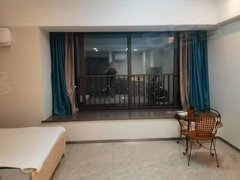 汕尾汕尾城区东涌高铁站保利大都汇平层单间,高楼层拎包入住1200元实价出租房源真实图片
