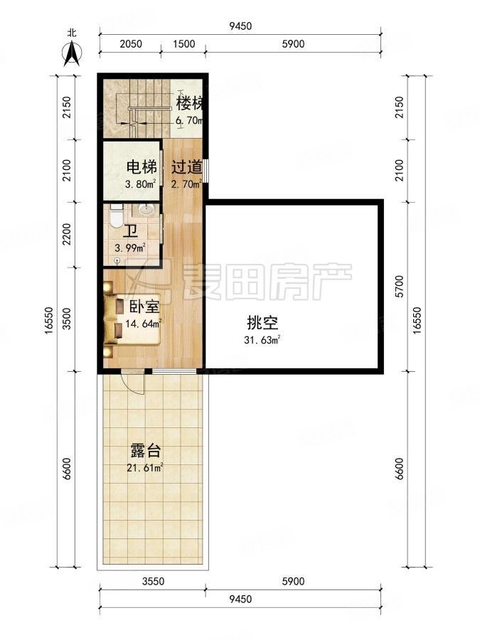 景粼原著(东区别墅)4室2厅3卫268㎡南北2360万