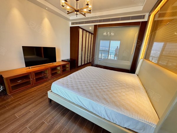 三亚吉阳鹿回头复地鹿岛年租20万  复地鹿岛 4房3卫  高层一线海景 南北通透出租房源真实图片