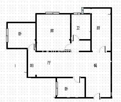 融创春晖十里阅峰庭3室2厅1卫82㎡南78万