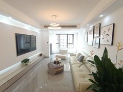 湘潭岳塘市政府万达华府 3室2厅2卫 精装修 电梯房  押一付一可短租出租房源真实图片